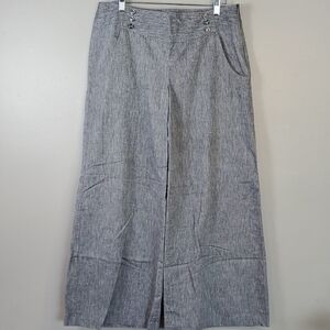 Sharagano Womens Gray Wide Leg Pants. Size 14